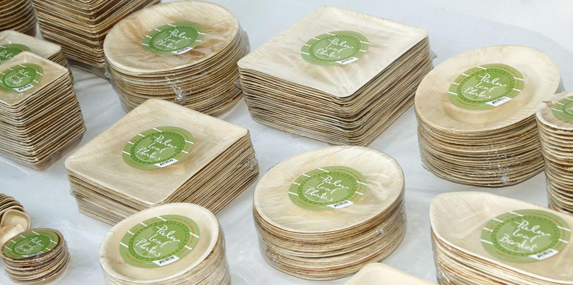 our Besp palm leaf plates product range